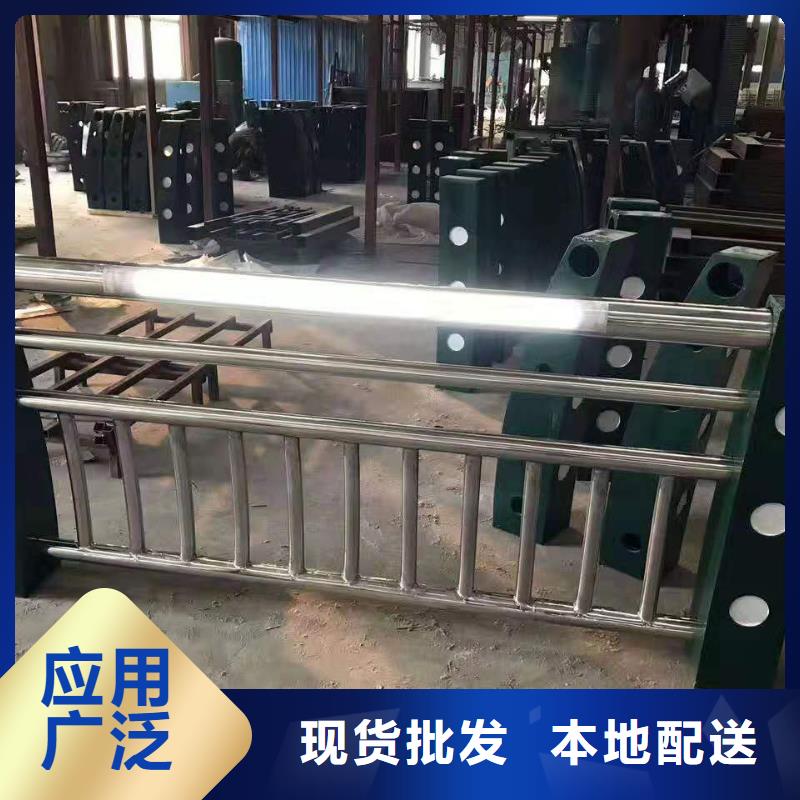 景观护栏不锈钢复合管桥梁护栏生产安装