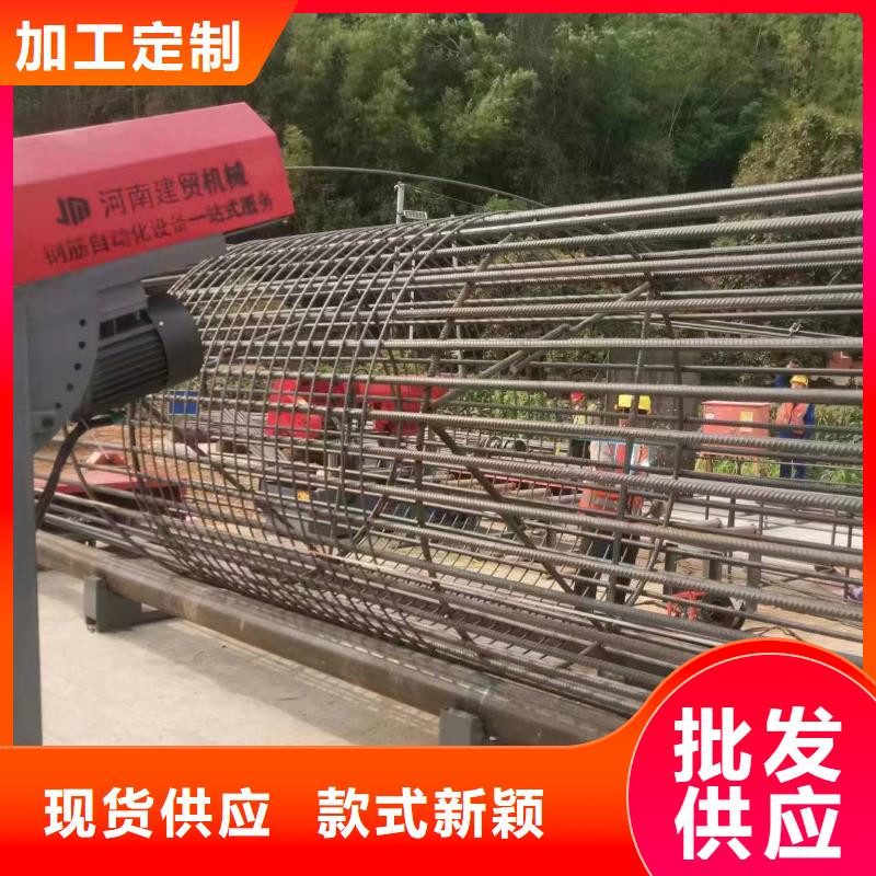 钢筋笼缠绕设备省时省力