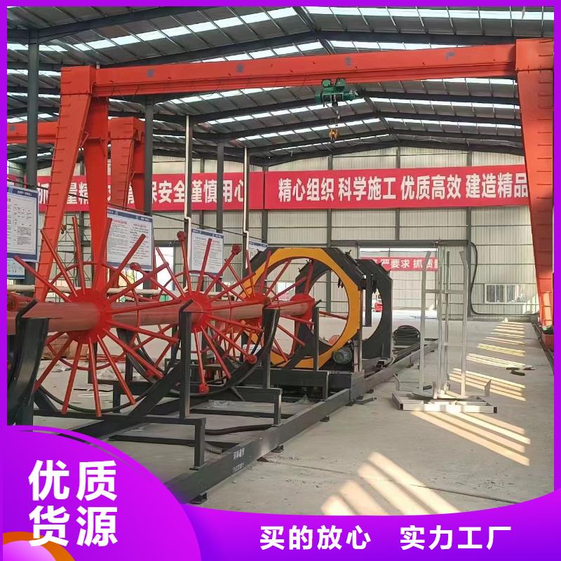 新型数控钢筋笼成型机省时省力