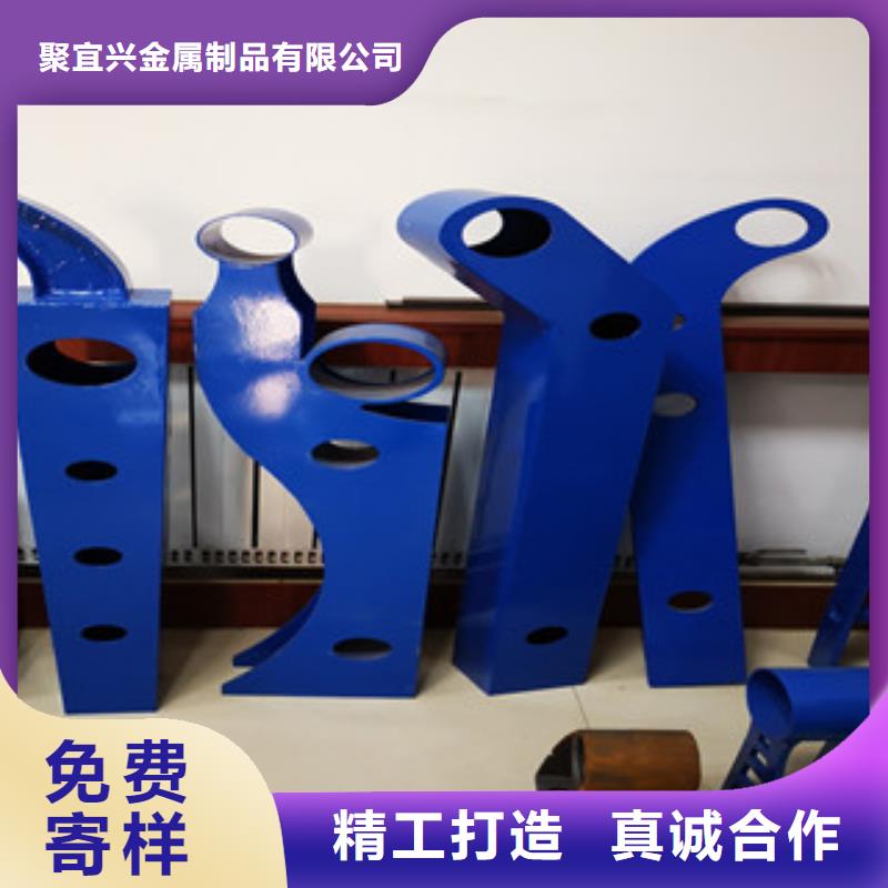 景观木纹护栏道路防撞护栏满足客户所需