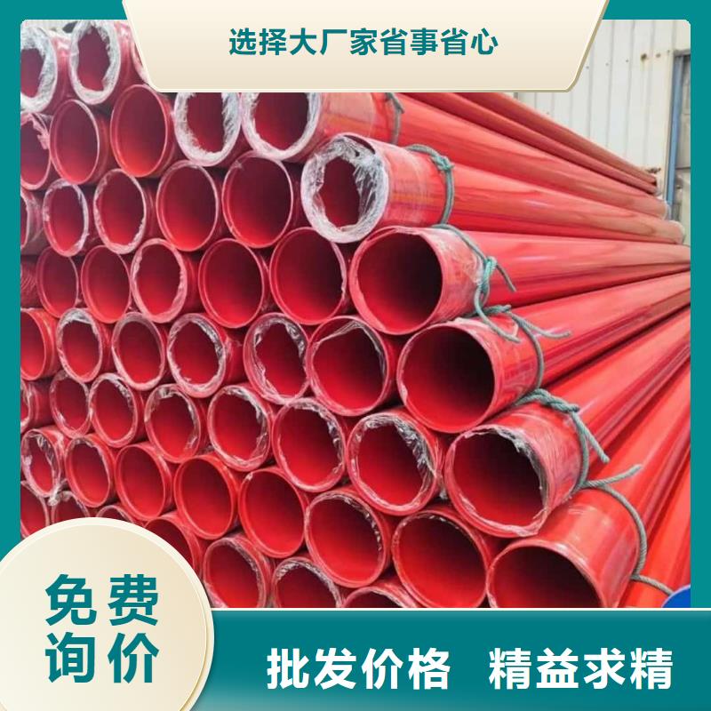 热浸塑保护钢制复合钢管-衬塑复合钢管厂家N年生产经验
