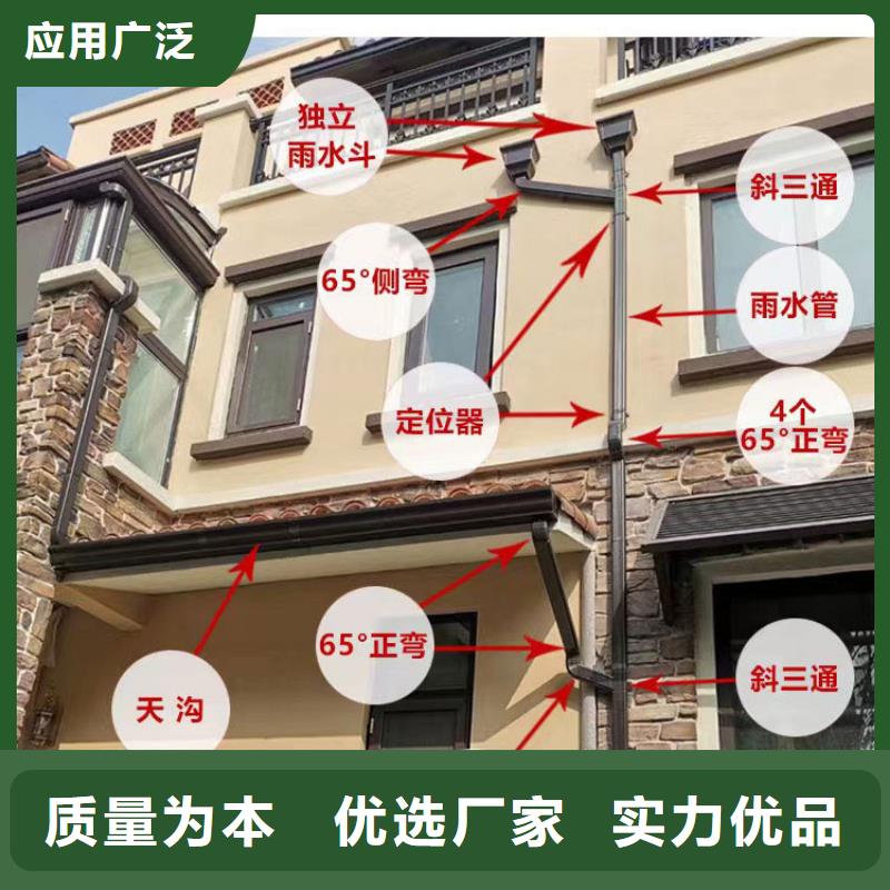 彩铝雨水管按需定制