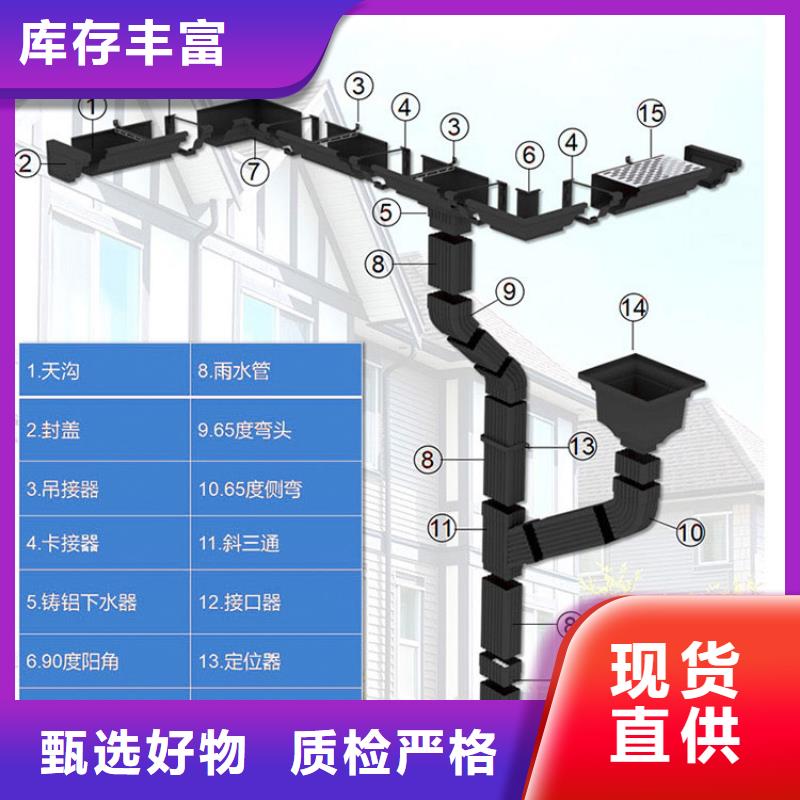 130*100彩钢雨水管巧用原料