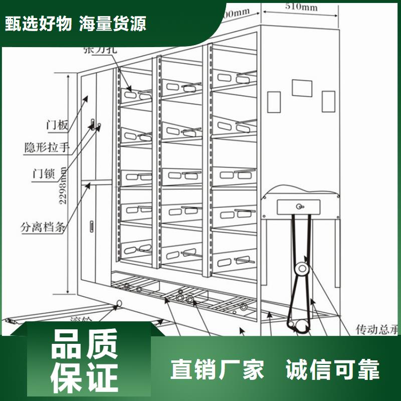 手摇密集柜档案柜厂家直销货源充足