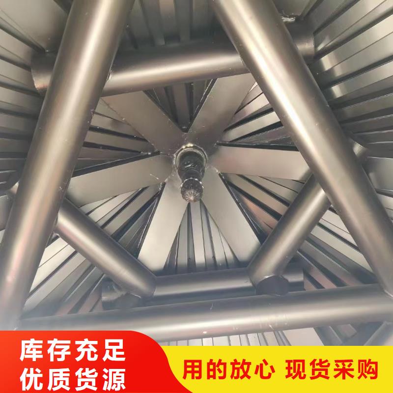 中式铝代木古建彩铝雨水管物美价优