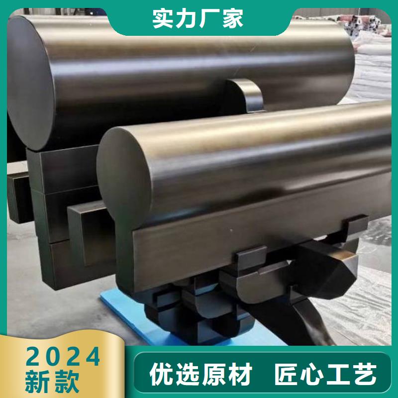 中式铝代木古建PVC成品天沟货源报价