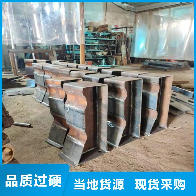桥梁防撞栏杆复合管防撞栏杆工程施工案例