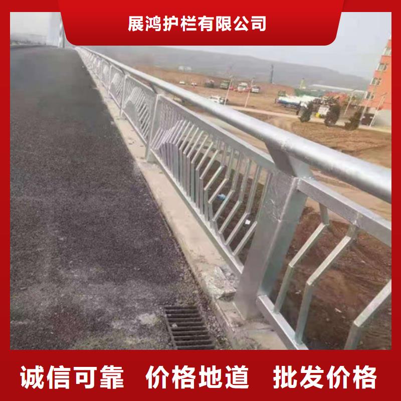 桥梁防撞栏杆复合管防撞栏杆工程施工案例