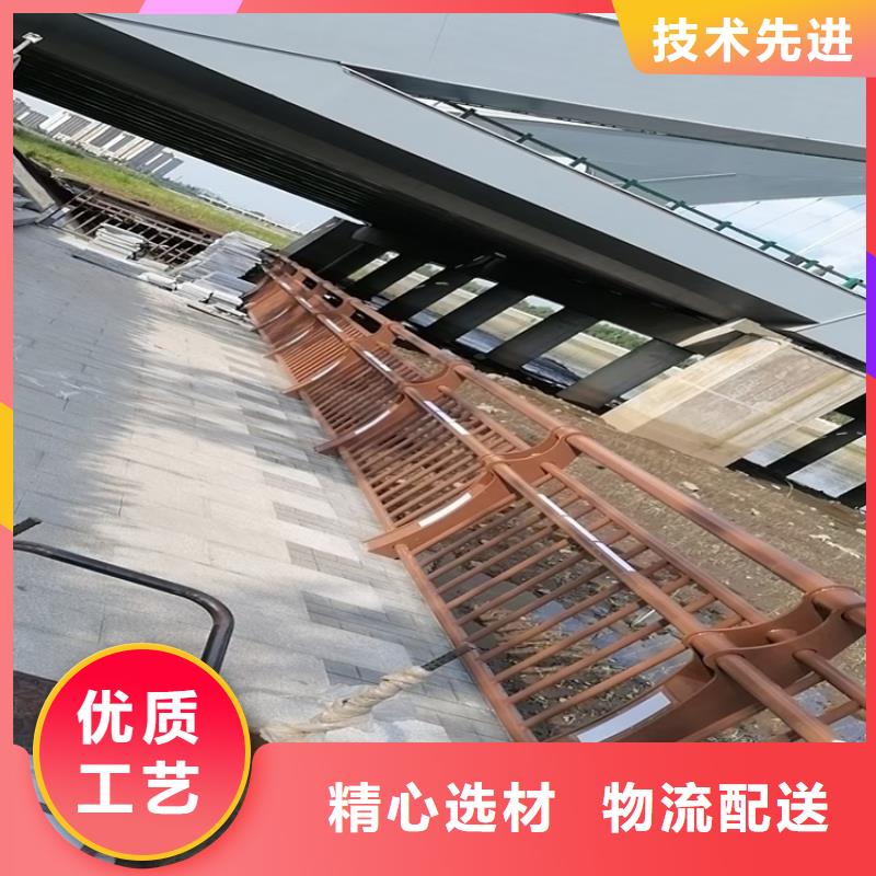 氟碳漆喷塑防撞护栏-镀锌静电喷塑护栏管厂家一对一为您服务