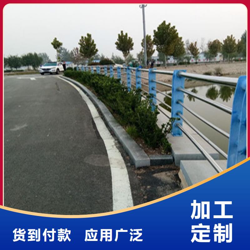 热镀锌桥梁护栏,不锈钢复合管栏杆厂家多年行业积累