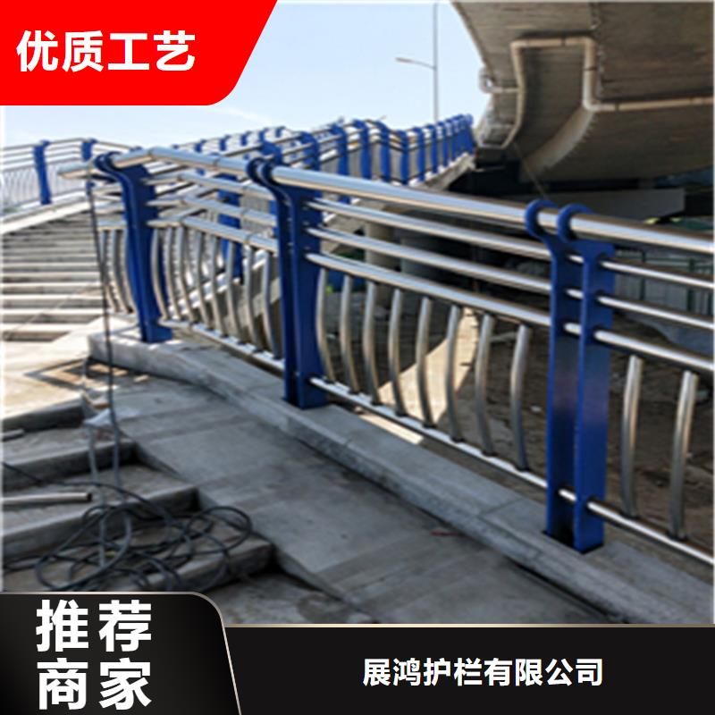 热镀锌桥梁护栏防撞护栏立柱出厂价