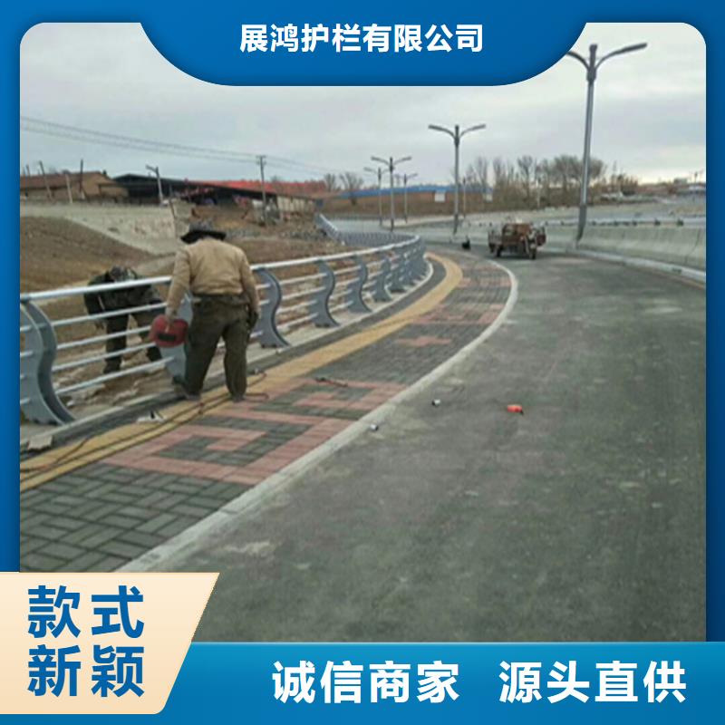 自治区316不锈钢复合管护栏造型优美
