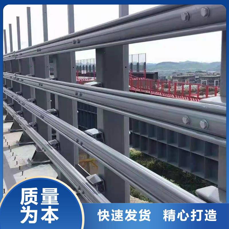 铸造石仿石护栏立柱304不锈钢复合管货源报价
