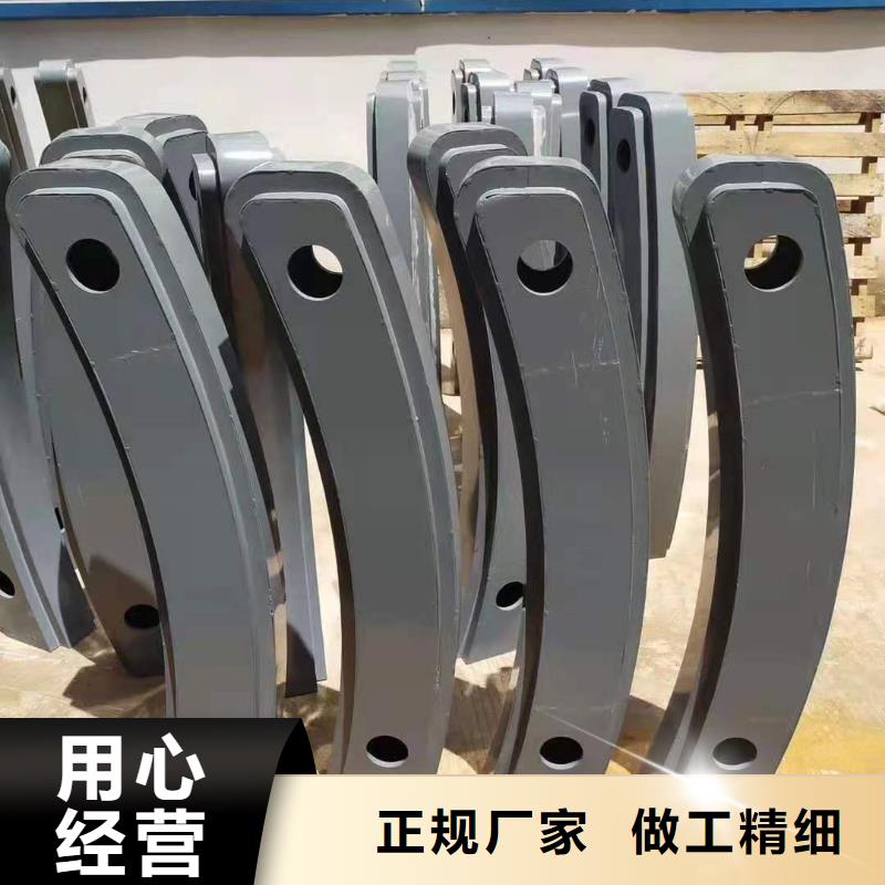 铸造石仿石护栏立柱-道路桥梁防撞护栏厂家自有生产工厂