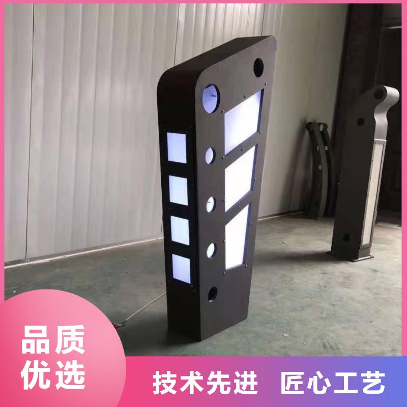 【灯光景观护栏厂家国道抗冲击围栏严谨工艺】
