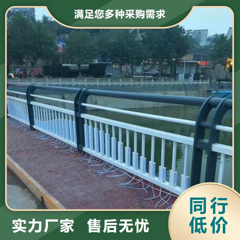 桥梁防撞护栏木纹转印护栏当地货源