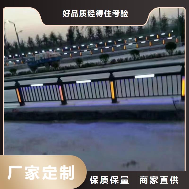 桥梁防撞护栏不锈钢木纹转印栏杆厂家拥有多家成功案例