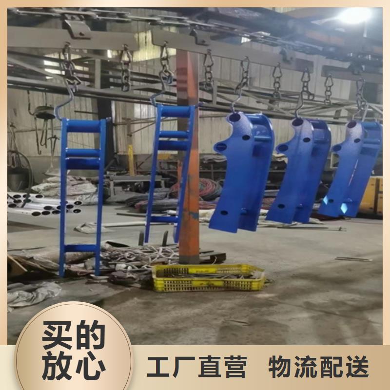 【不锈钢复合管护栏木纹转印护栏用心制作】