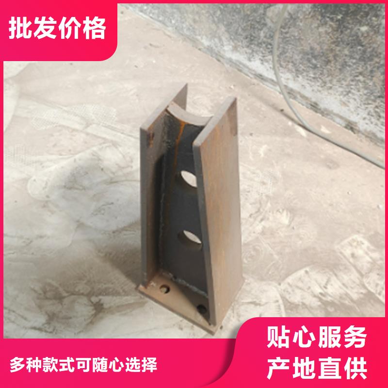 不锈钢桥梁护栏复合管防撞栏杆质检合格出厂