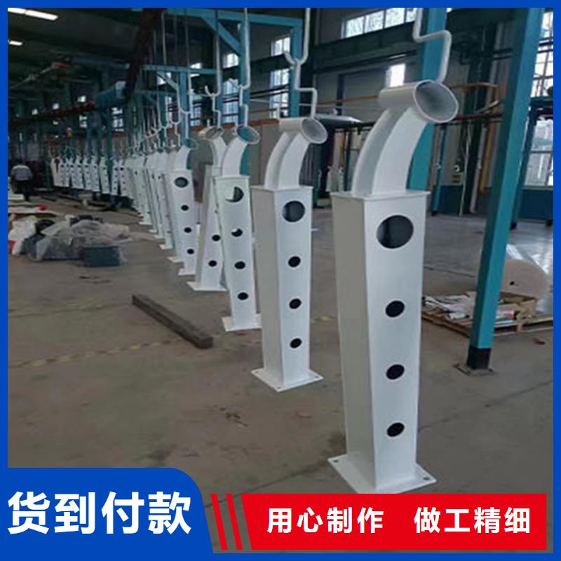 不锈钢桥梁护栏,复合管防撞栏杆价格地道
