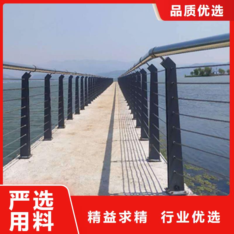 不锈钢钢丝绳护栏景观灯光护栏价格有优势