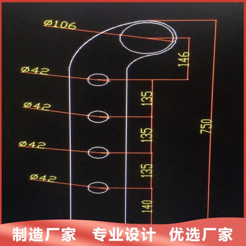 不锈钢复合管防撞护栏用心细节