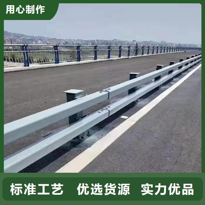 不锈钢桥梁防撞护栏河道景观灯光护栏-道路防撞护栏快速物流发货