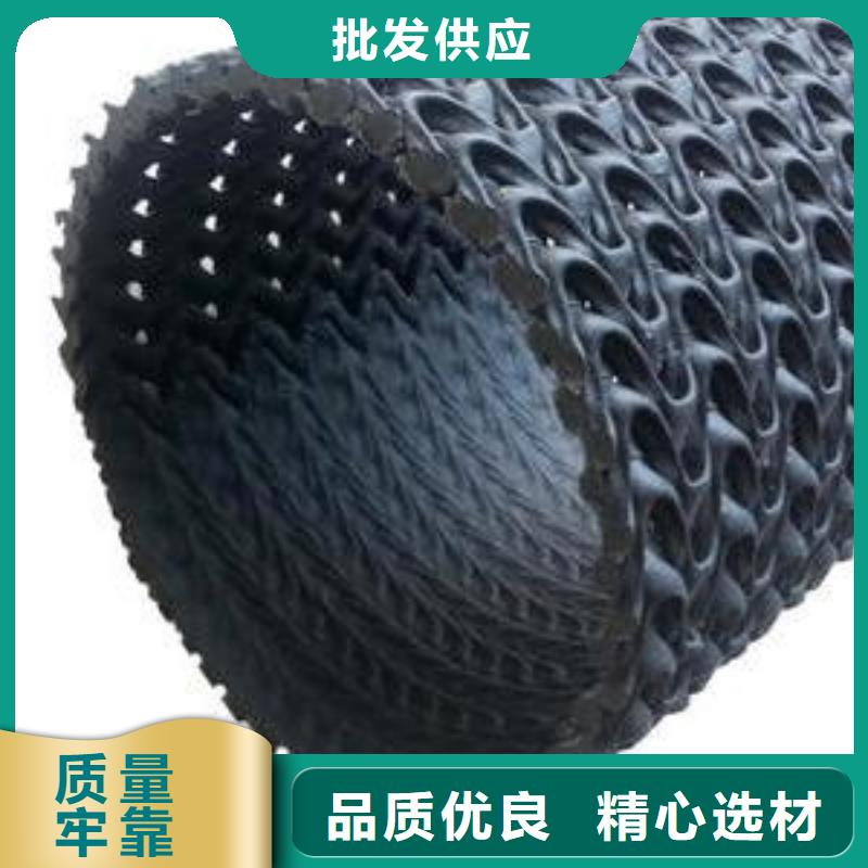 硬式透水管涤纶土工格栅自主研发