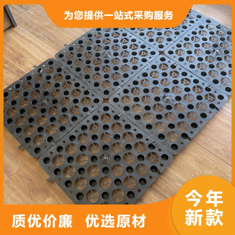 塑料排水板钢塑土工格栅检验发货