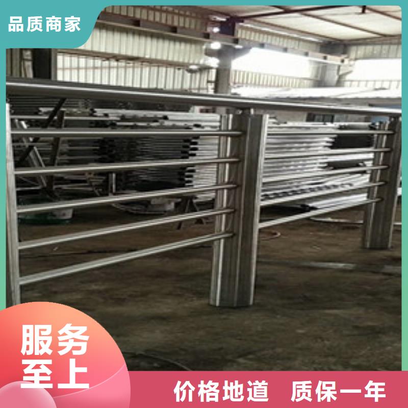 不锈钢复合管护栏热镀锌立柱厂家实力大