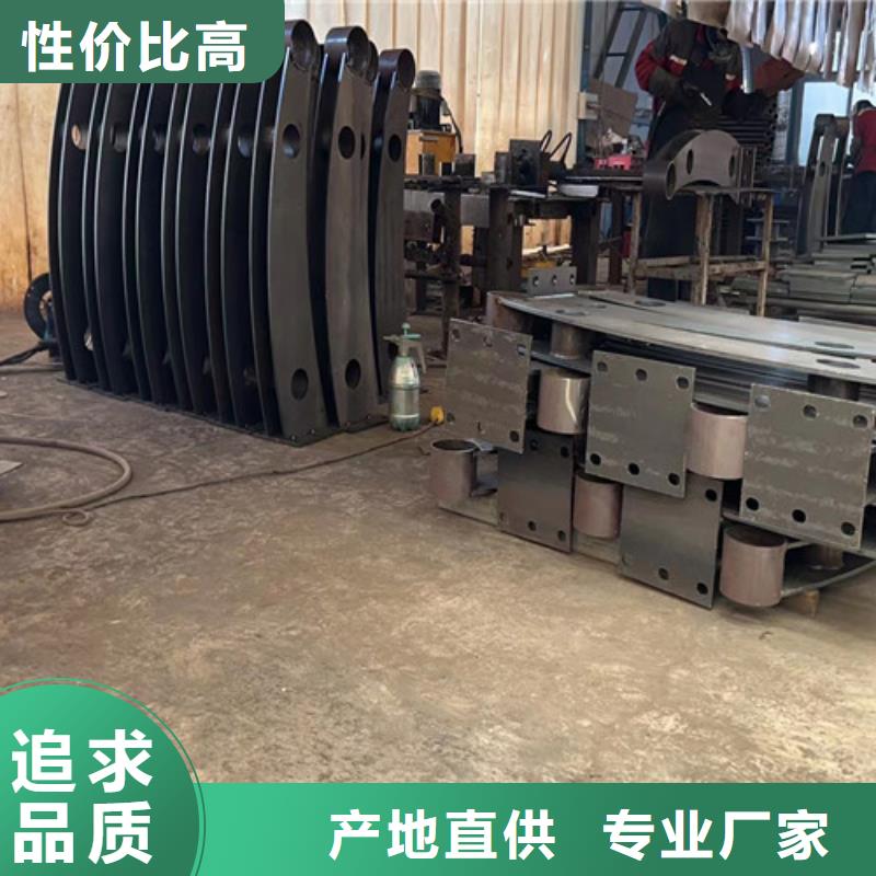 钢丝绳护栏304不锈钢复合管现货实拍