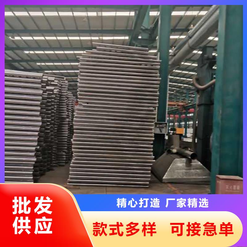 【不锈钢碳素钢复合管护栏_人车分流栏实地大厂】