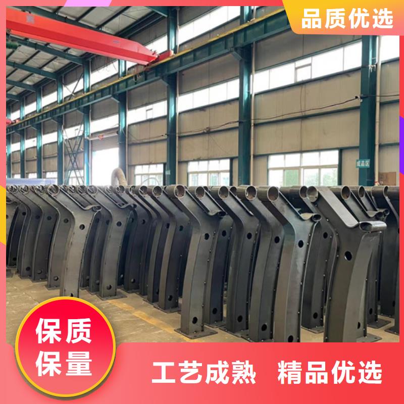 人行道护栏【立柱桥梁防撞护栏】实拍展现