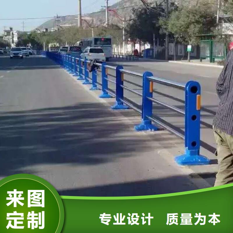 桥梁护栏不锈钢碳素钢复合管实地大厂