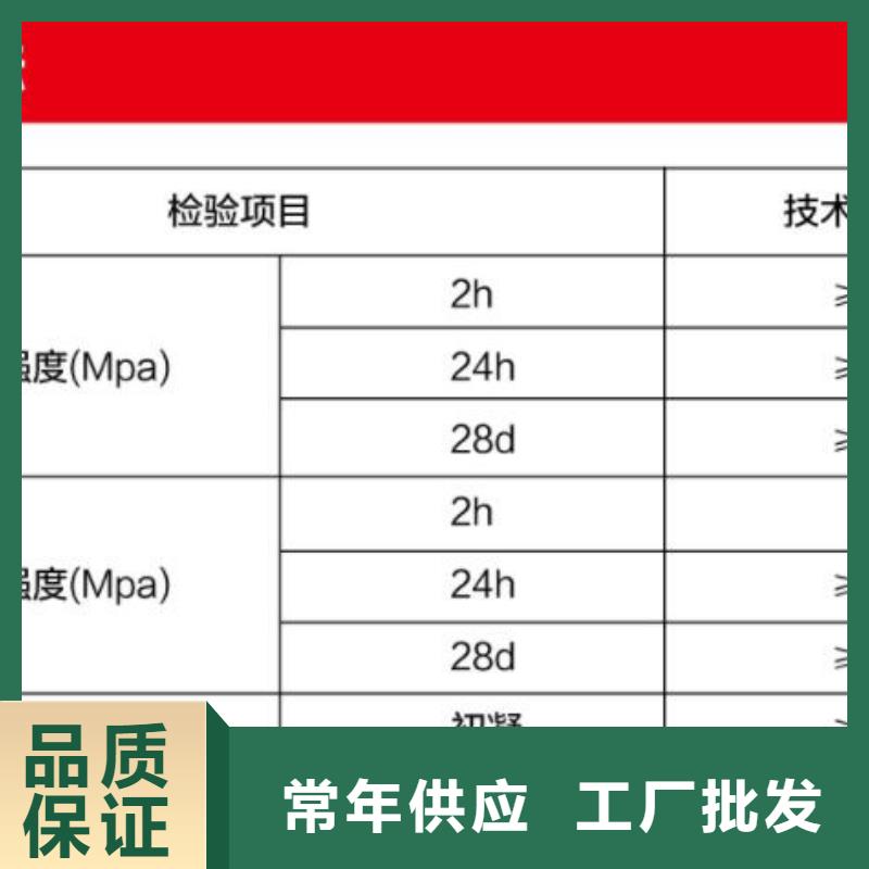 【窨井盖修补料地聚物快凝型注浆料精工打造】