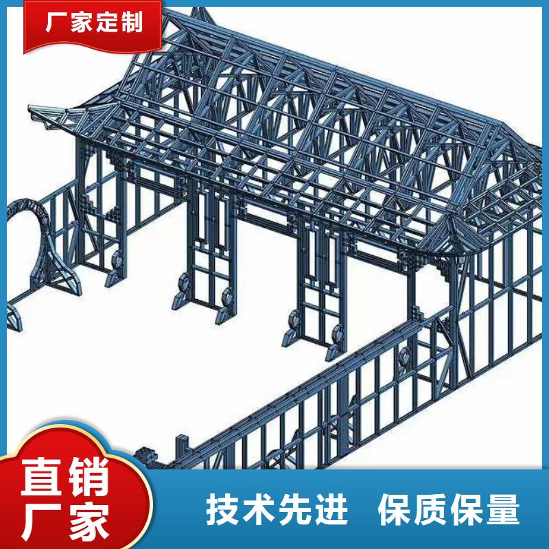 欧式风格轻钢别墅-轻钢房屋货源直销