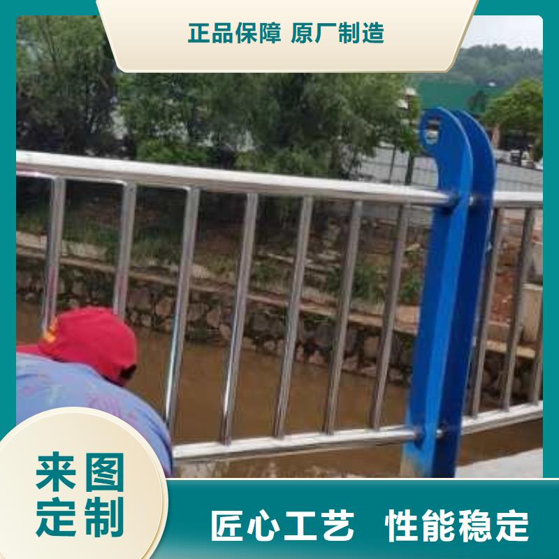 河道护栏桥梁防撞栏杆立柱厂家案例