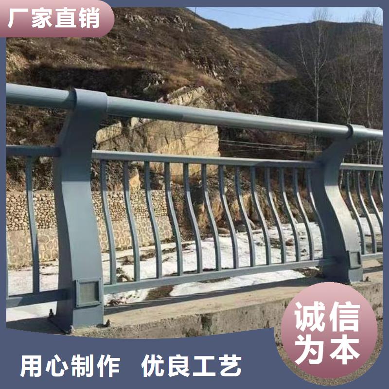 优选厂商(鑫方达)灯光河道护栏栏杆河道景观铁艺栏杆每米单价多少