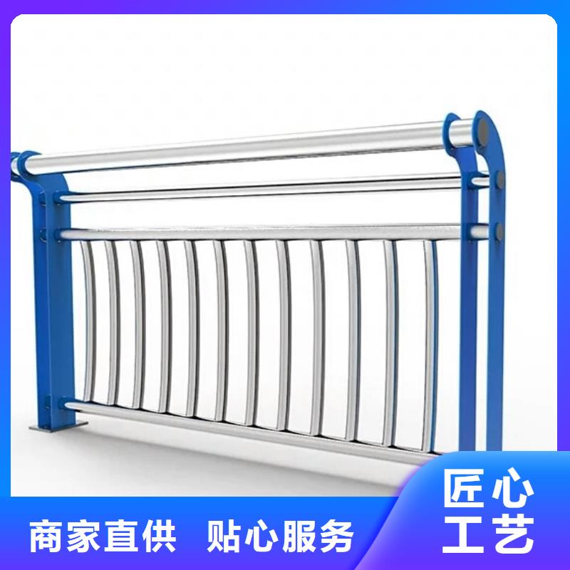 河道护栏钢背木护栏量少也做