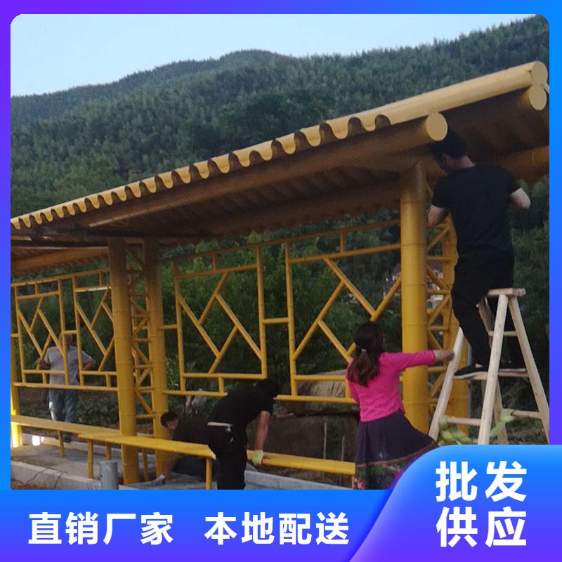 不锈钢候车亭制作来图定制