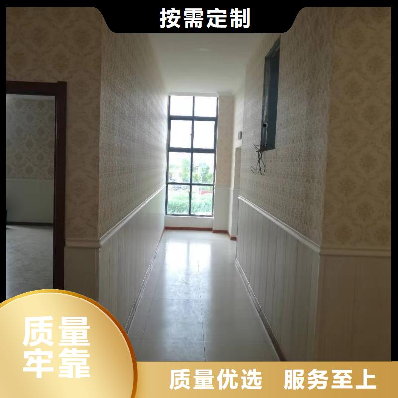 竹木纤维集成墙板石塑地板用心做好细节