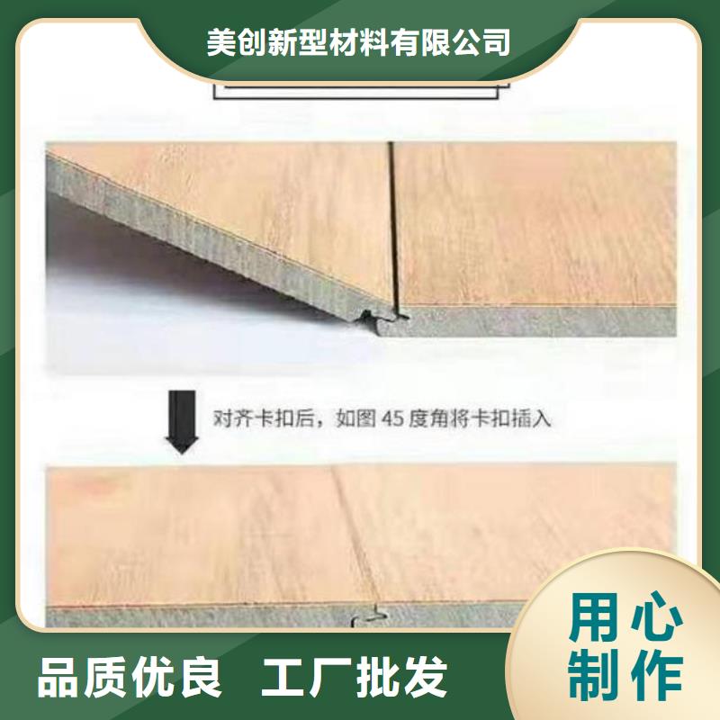 【石塑地板】竹木纤维集成墙板为品质而生产