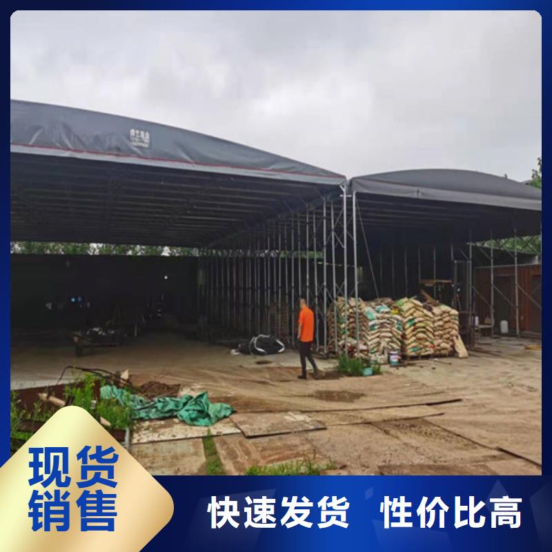 雨蓬推拉篷出厂严格质检