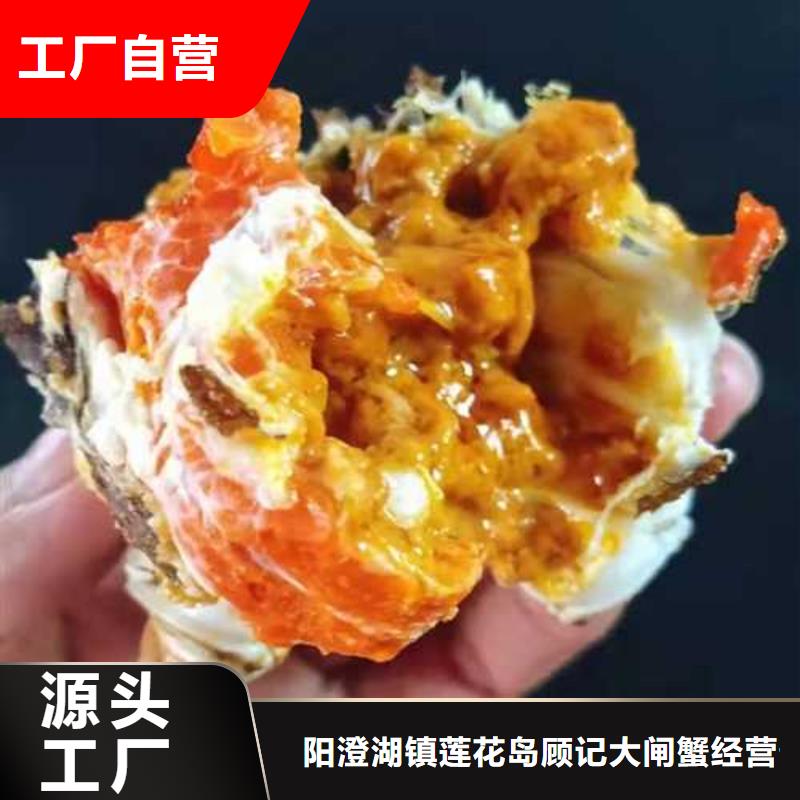 阳澄湖蟹哪家比较好苏州莲花岛顾记蟹庄