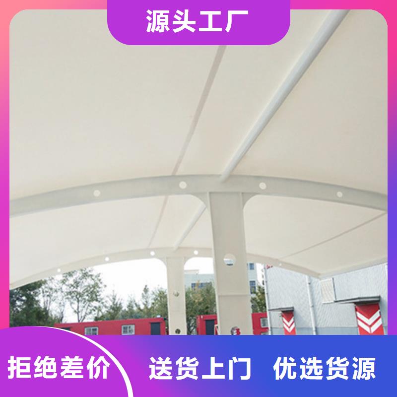 【自行车停车棚不锈钢候车亭用品质赢得客户信赖】