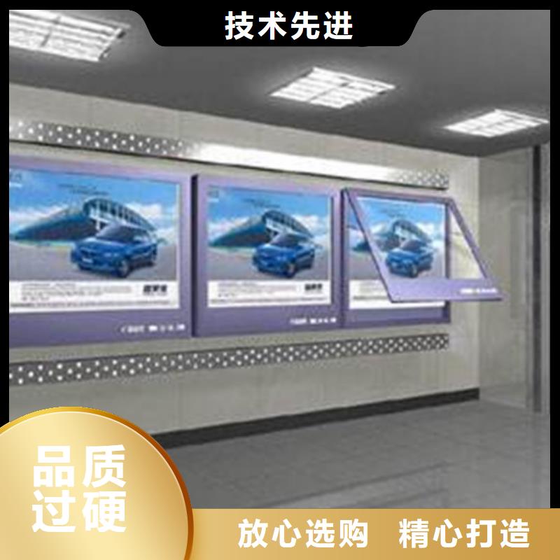 滚动灯箱不锈钢灯杆灯箱实力优品