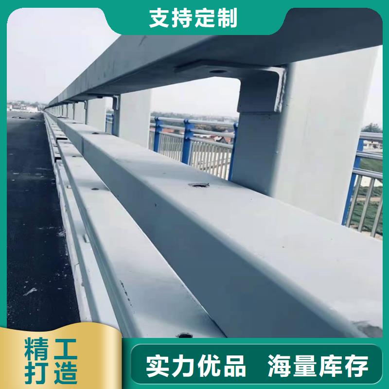 【桥梁护栏_热镀锌立柱现货实拍】