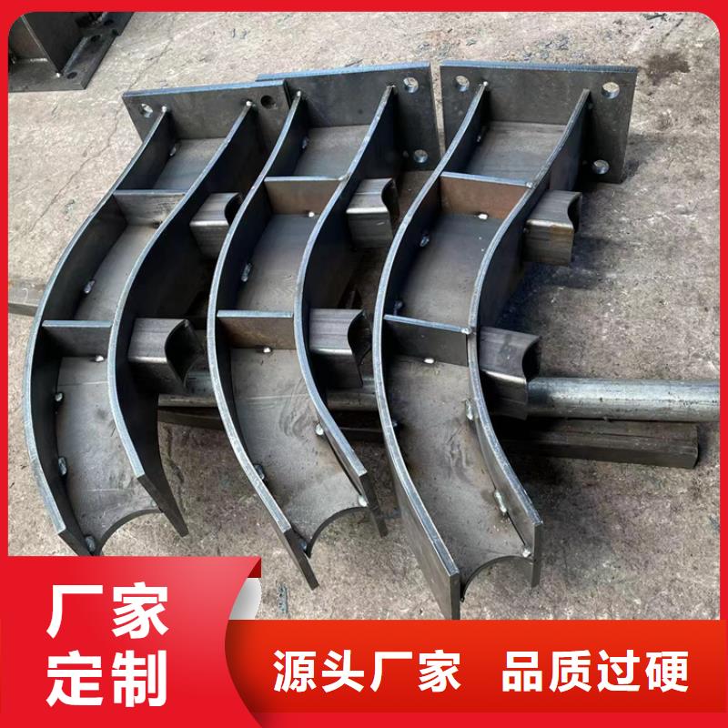 防撞桥梁护栏q235b波形护栏板可定制有保障