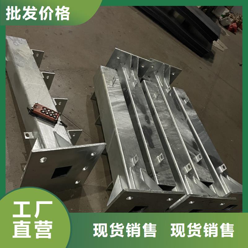 桥梁景观护栏镀锌喷塑防撞栏可定制