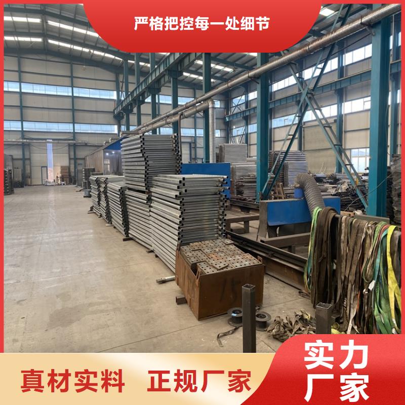护栏-钢板立柱定制批发